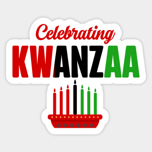 Celebrating Kwanzaa Sticker